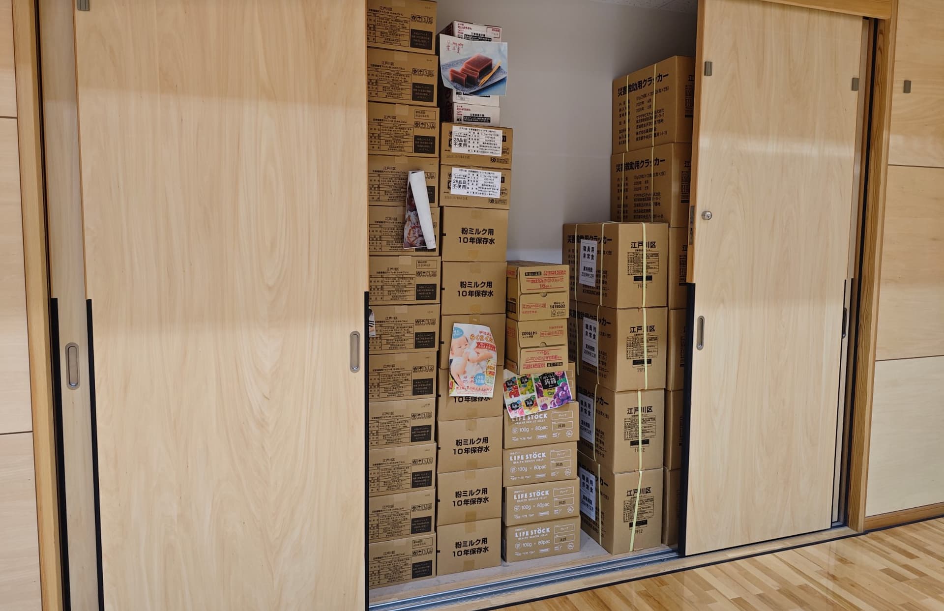 避難所における防災アイテムの確認 避難所における防災アイテムの確認